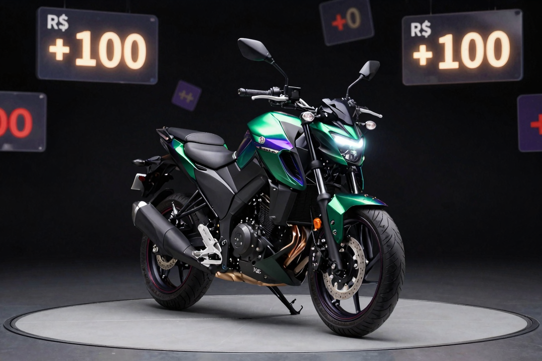 Yamaha FZ25 2026 Chega com Preço R$ 100 Mais Caro e Novas Cores