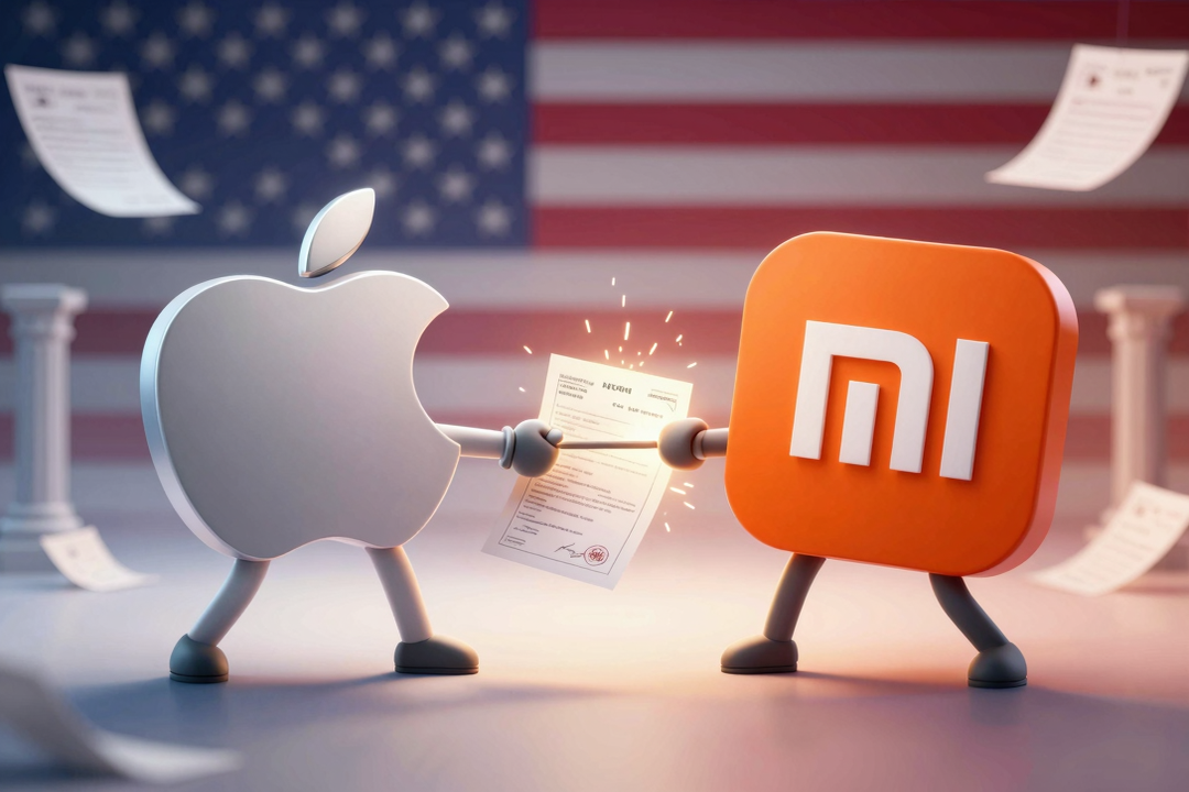 Apple Luta nos EUA para Bloquear Acesso de Xiaomi a Patentes