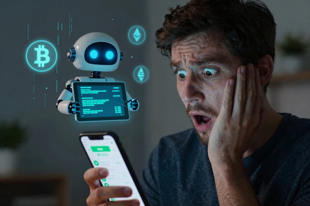 Bot de IA erra em doação e envia R$ 1,2 Milhão em Cripto para Homem