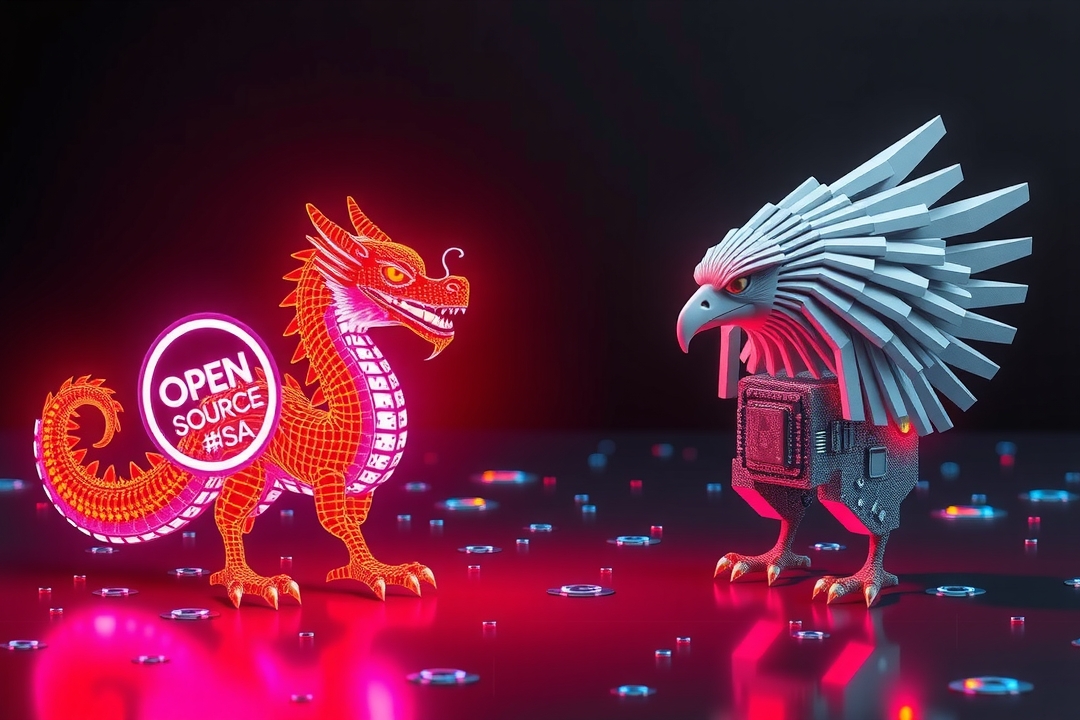 China avança em IA: Modelos Abertos e Indústria Pressionam EUA