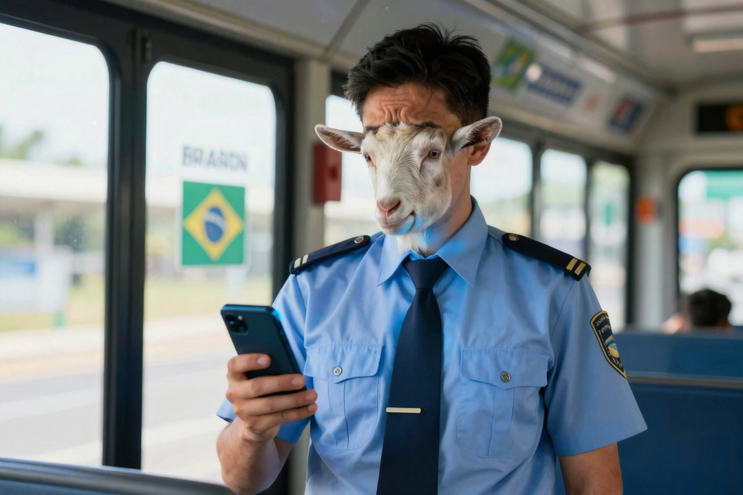 AGU Investiga Fiscal que Usou Foto de Bode com IA em Multa de Ônibus