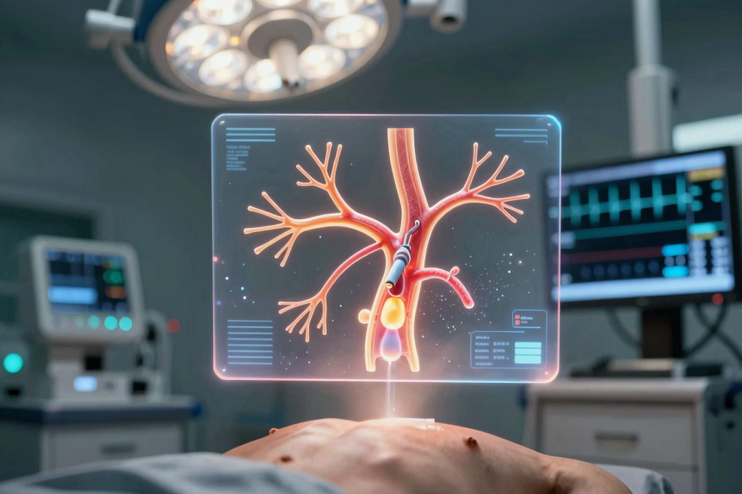 HUB Usa IA para Mapear e Desobstruir Artérias em Angioplastia