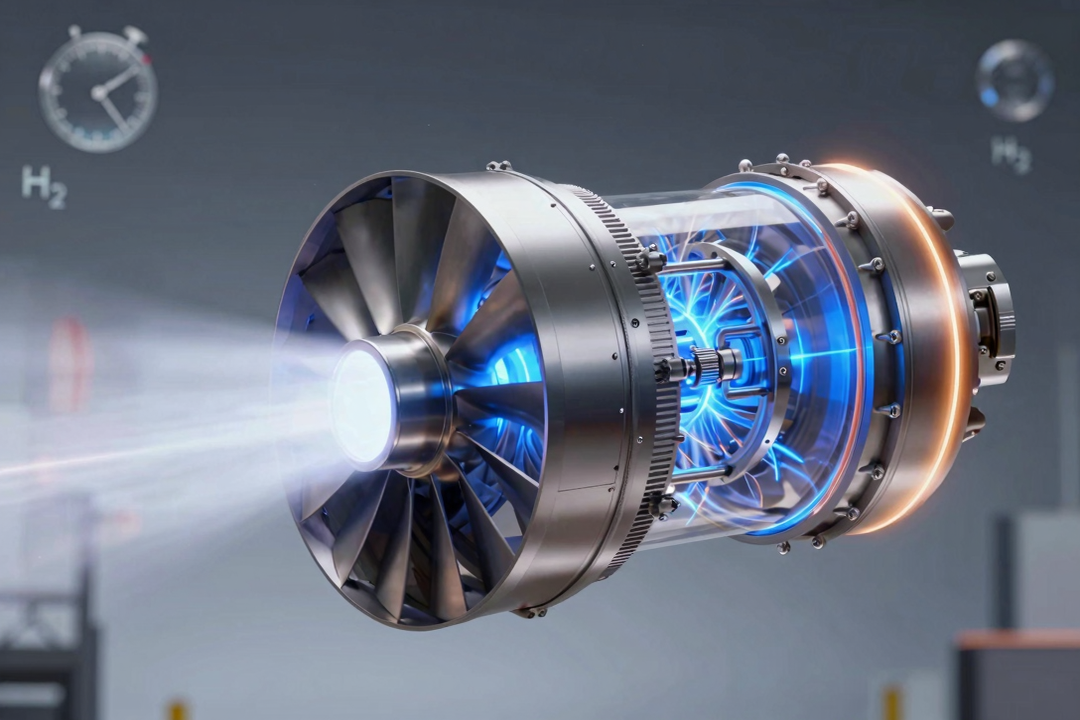 Recorde: Turbina de Hidrogénio Alemã Funciona 303 Segundos Sem Compressor