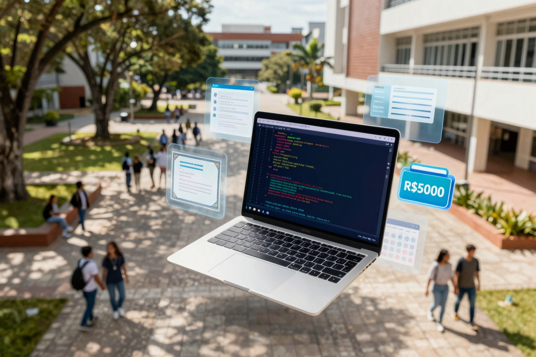 UFMS: Residência em Software com Bolsa de R$ 5 mil e Especialização abrem inscrições