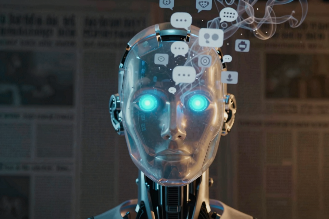 A Voz Robótica: Colunista Reflete Sobre IA nas Redes