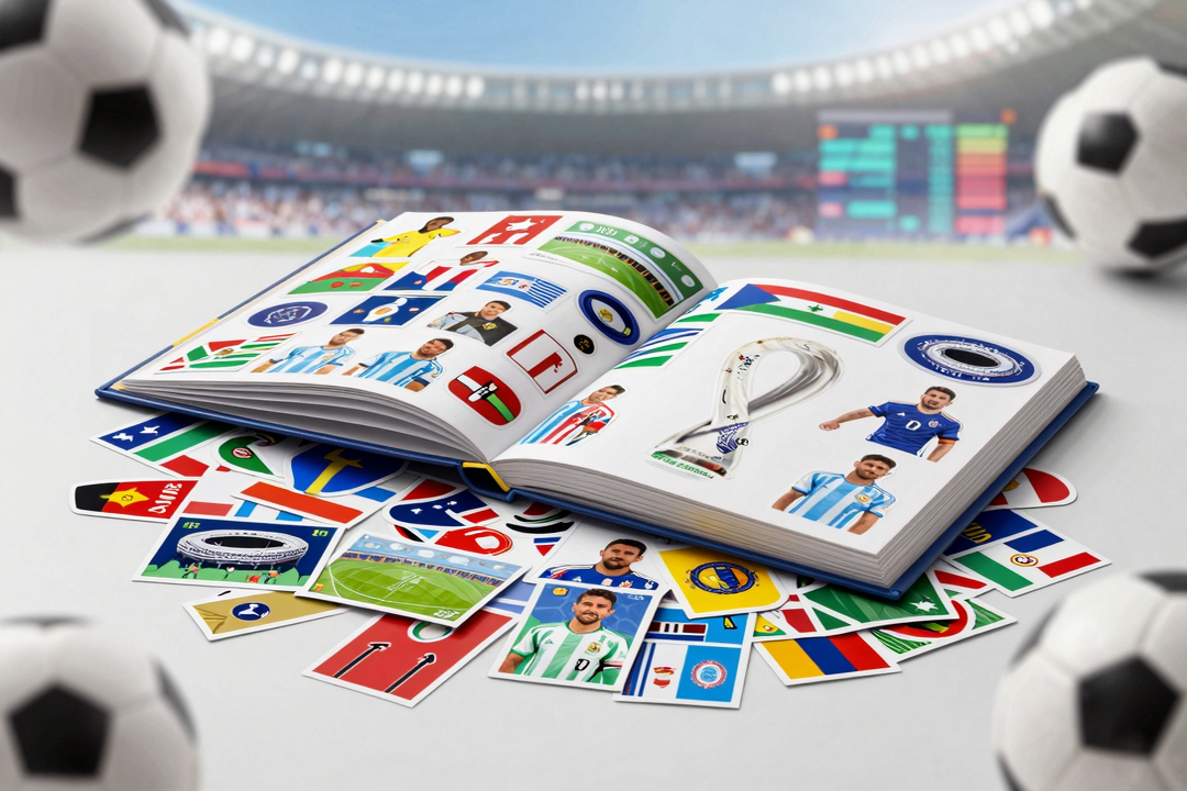 Álbum da Copa do Mundo 2026 Chega em Maio com Recorde de Figurinhas