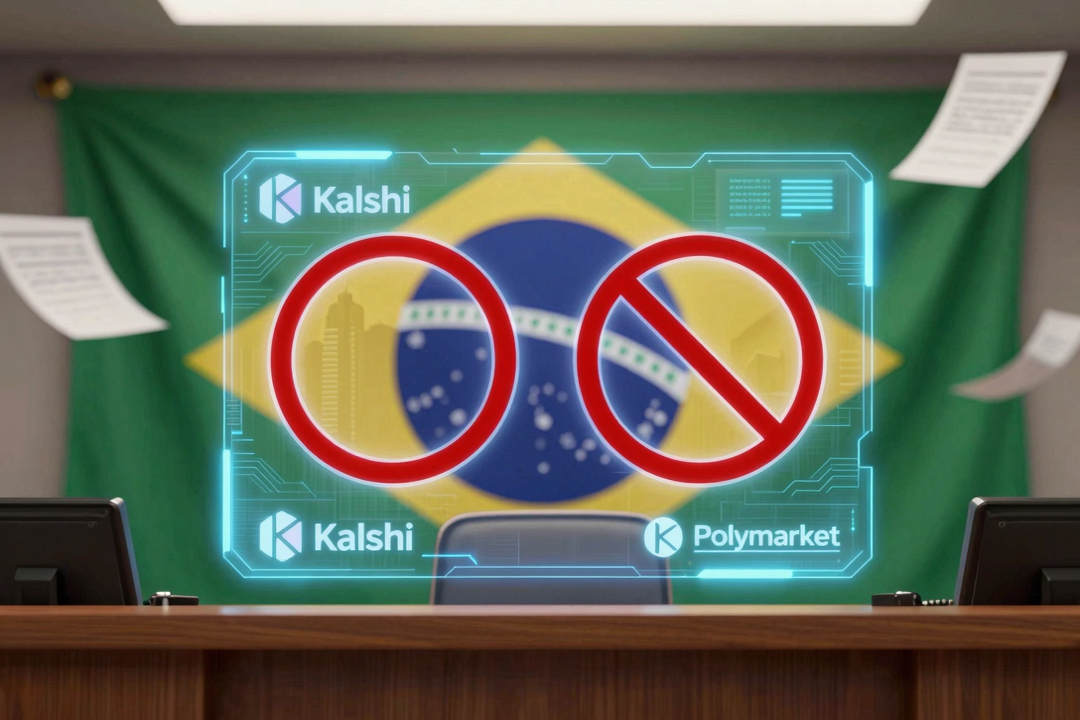 Brasil proíbe Kalshi e Polymarket em apostas de política e esportes