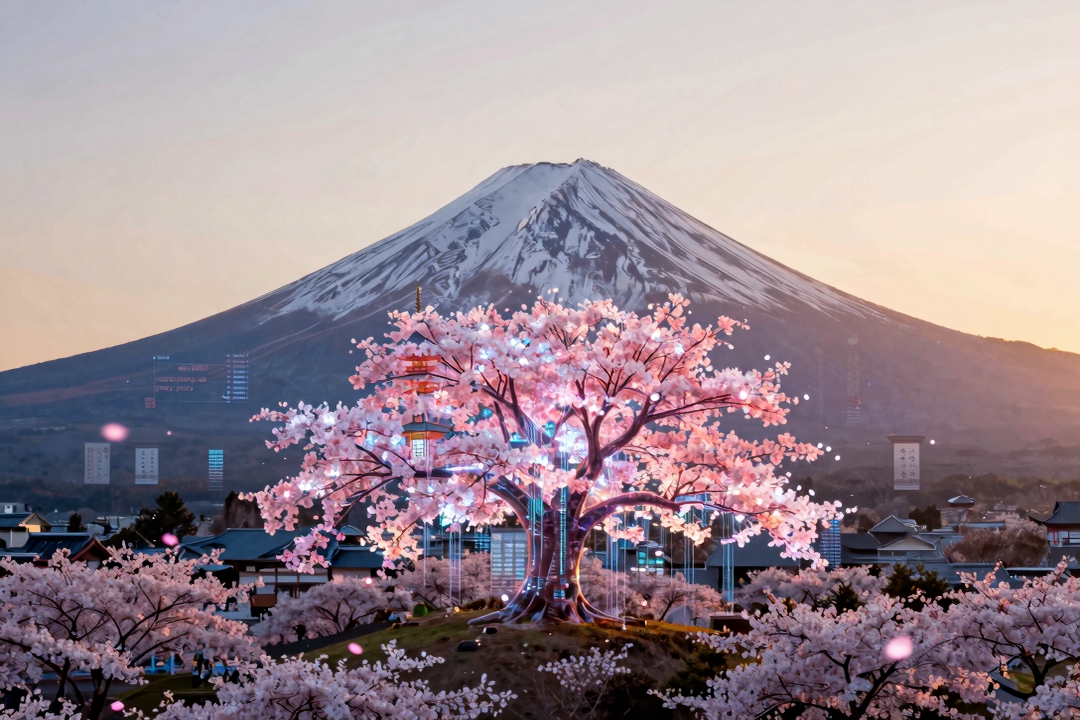 IA Revoluciona Previsão da Florada das Cerejeiras no Japão