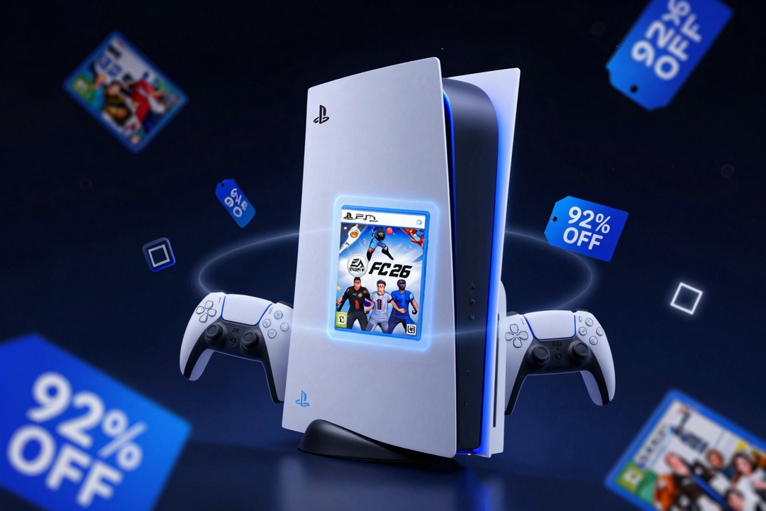 PS Store Oferece até 92% OFF em Jogos de PS4 e PS5, Incluindo EA Sports FC 26