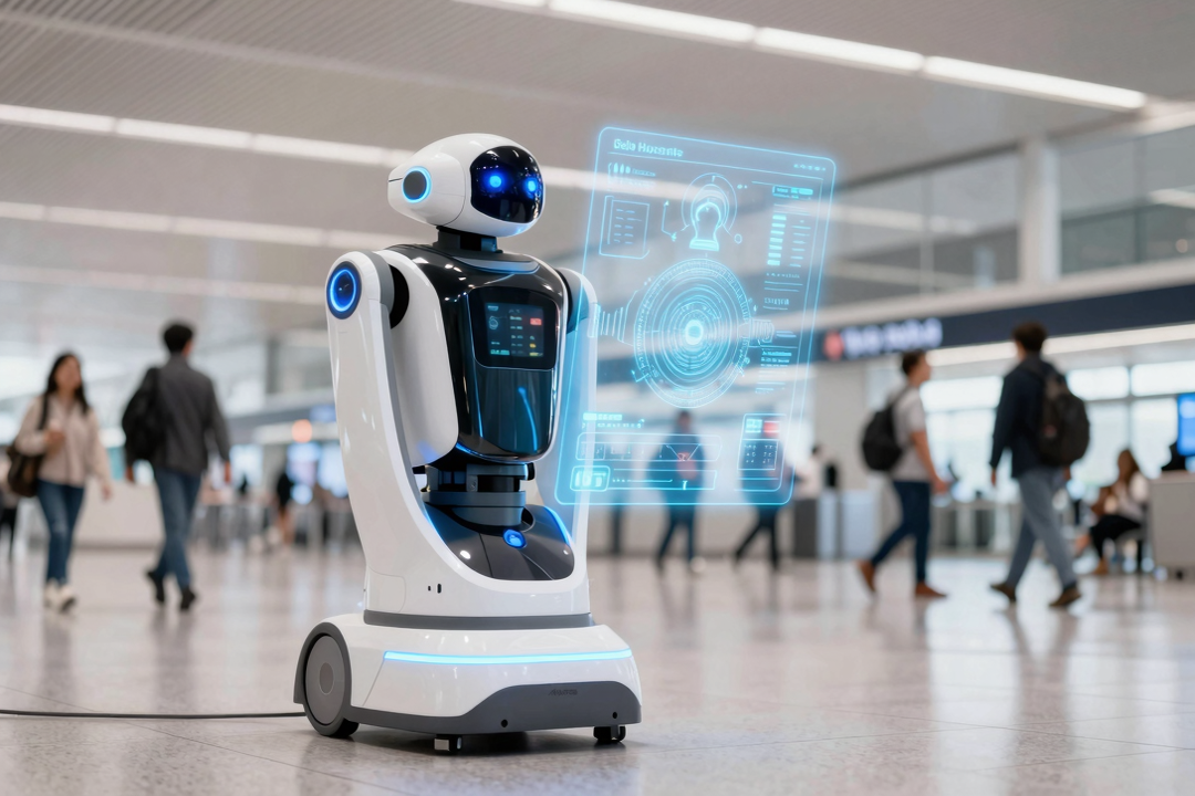 BH Airport Reforça Segurança com Inteligência Artificial e Robôs