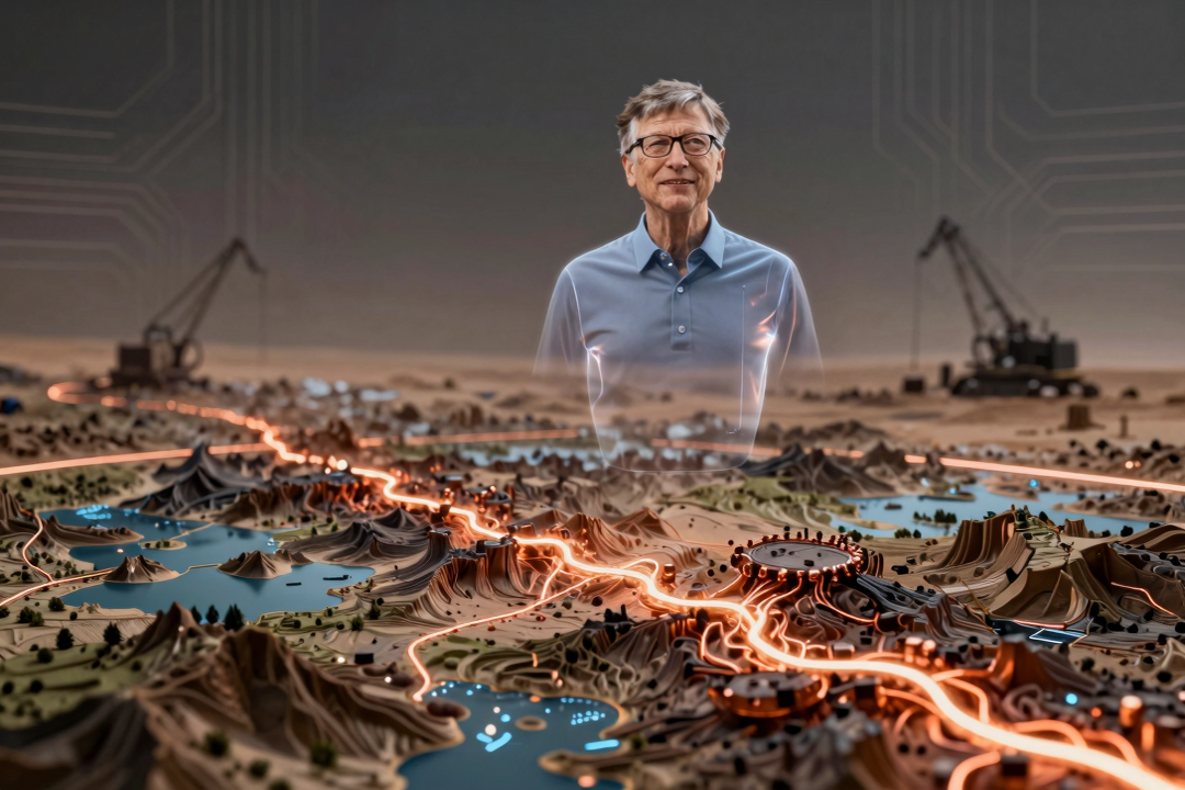 IA de Bill Gates revela jazida bilionária de cobre na Zâmbia