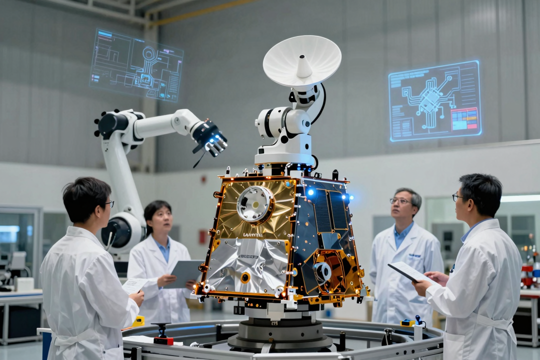 Lockheed Martin atinge marco crucial em produção de satélites GPS IIIF