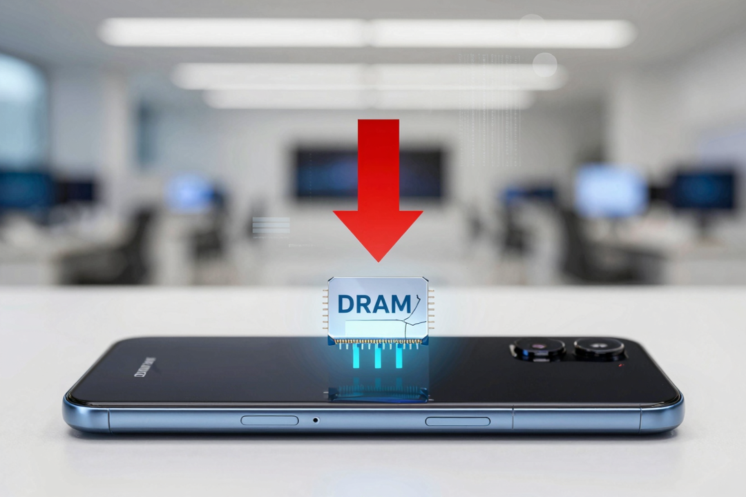 Vendas de smartphones da Xiaomi caem 19% no 1º trimestre de 2026 por escassez de DRAM