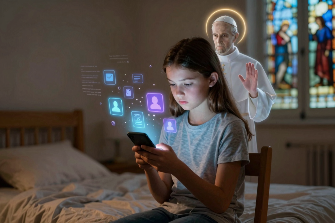 Alerta do Papa: IA Aprofunda Solidão e Prejudica Jovens Conectados, mas Sozinhos