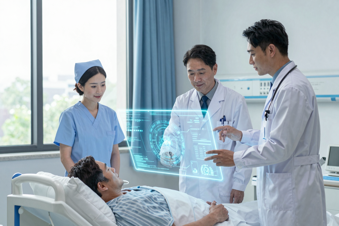 China: Hospital de IA Otimiza Saúde Sem Robôs, Foco na Eficiência Humana