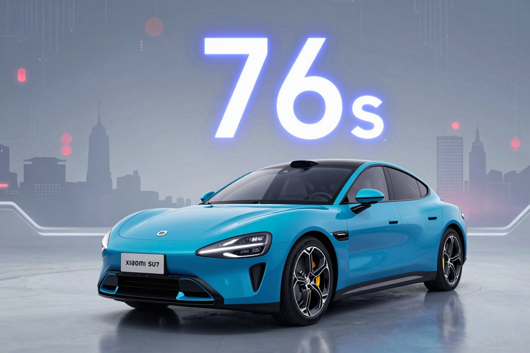 Xiaomi SU7: Um Carro a Cada 76 Segundos Impulsiona Liderança Chinesa
