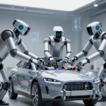 robos humanoides xiaomi transformam producao evs alta precisao