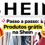 Passo a passo produtos gratis na Shein
