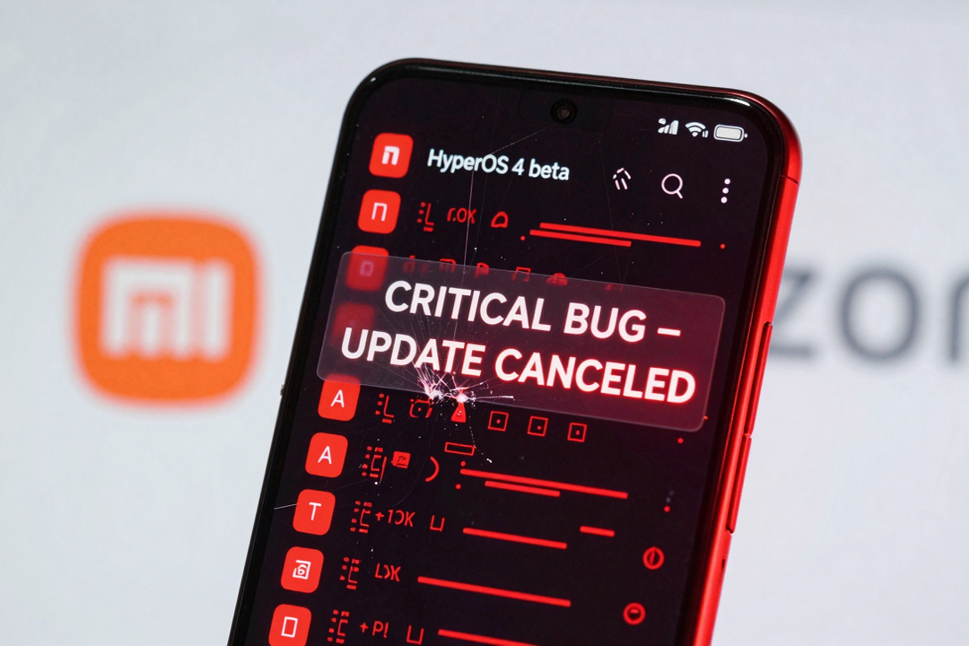 URGENTE: Bug CRÍTICO no HyperOS 4 Beta TRAVA celulares Xiaomi; Atualização é CANCELADA!