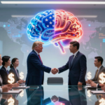 cupula trump xi investidores duplicam apostas na ia eua china