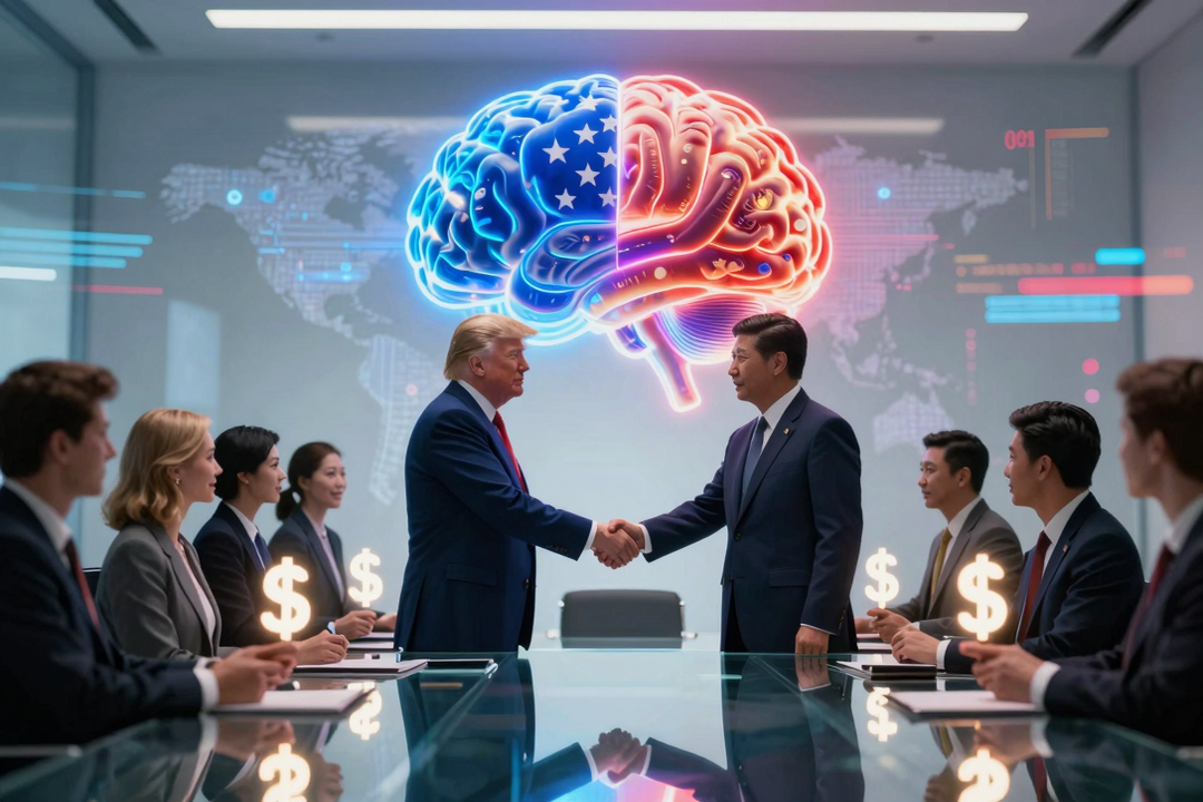Cúpula Trump-Xi: Investidores Duplicam Apostas na IA EUA-China