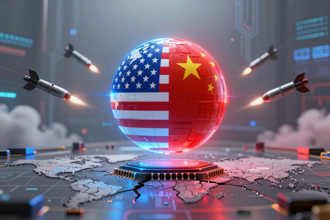 Guerra da IA: EUA e China em rota de colisão com chips e ameaças de mísseis! 1 disputa ia eua china microchips misseis