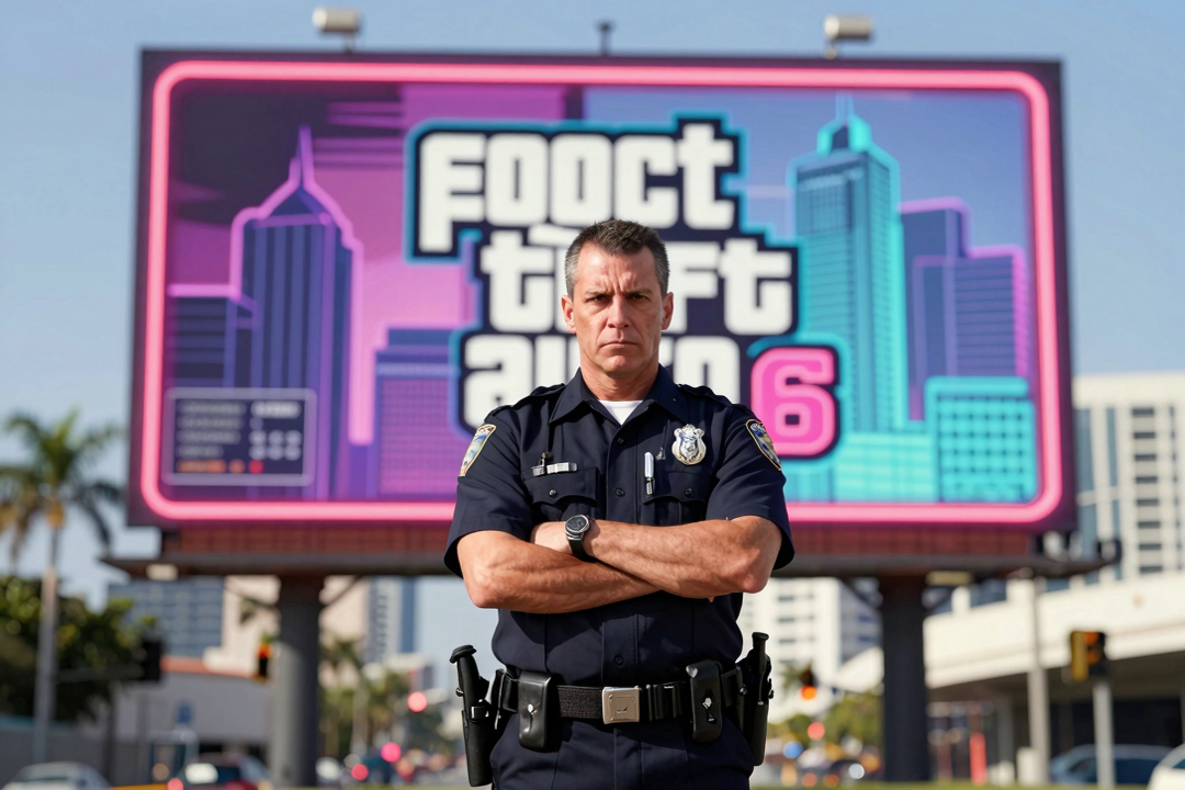 GTA 6: Polícia de Miami-Dade critica campanha promocional com Vice City 1 gta 6 policia miami dade critica campanha promocional vice city