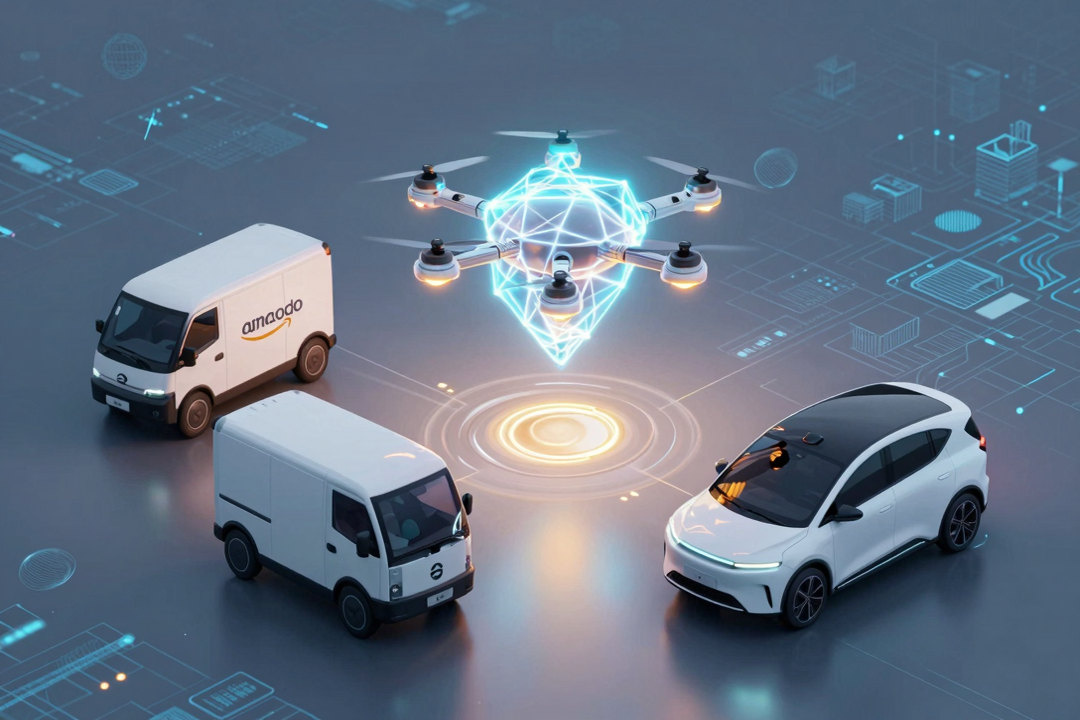 IA Revoluciona Distribuição: Amazon, Mercado Livre e Uber Lideram Mudança