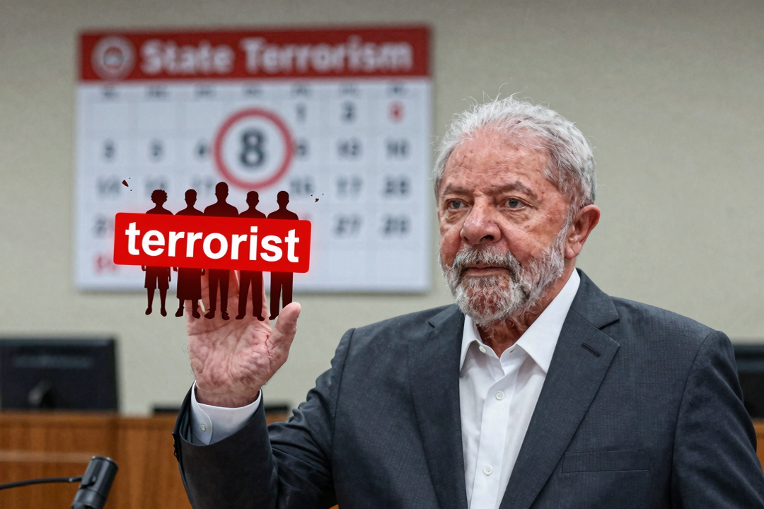 Lula Rejeita Classificar Facções como Terroristas; Aponta 8 de Janeiro como ‘Terrorismo de Estado’