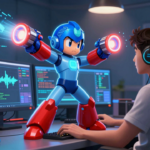 mega man dual override detalha graficos compositora desafios