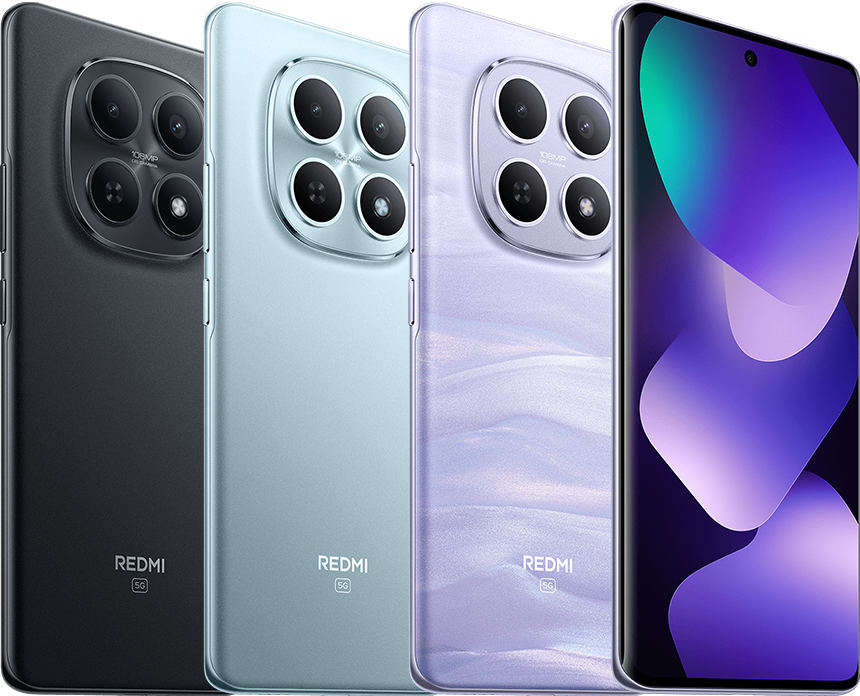 Redmi Note 17 Aura Edition e Redmi Note 15 5G - Design e cores oficiais do smartphone