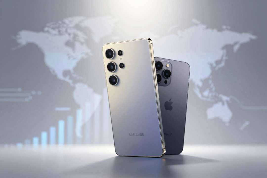 Samsung Lidera Mercado Global de Celulares em H1 2026, Superando Apple