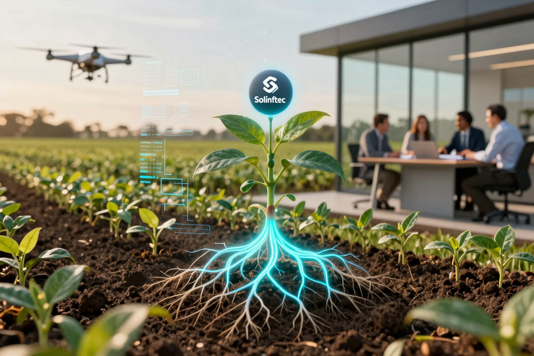Solinftec reestrutura cúpula para impulsionar “IA raiz” no agronegócio