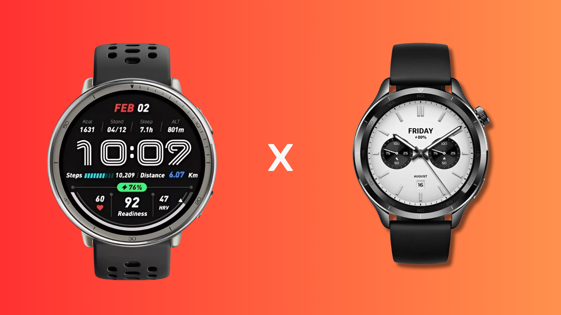 Amazfit Active 2 x Xiaomi Watch S4