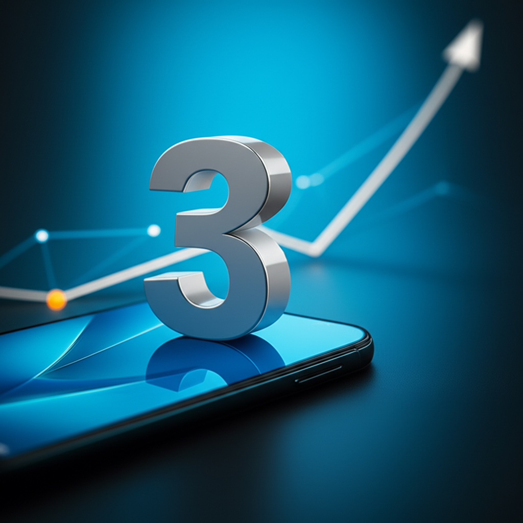 xiaomi entre as 3 maiores no mercado de smartphones mea