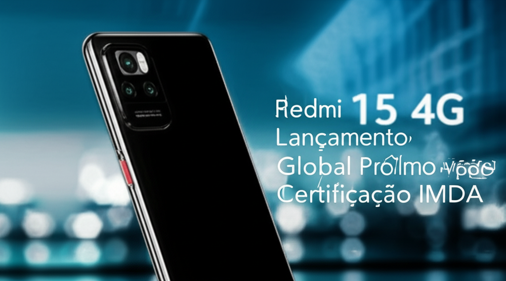 Redmi 15 4G: Lançamento Global Próximo Após Certificação IMDA