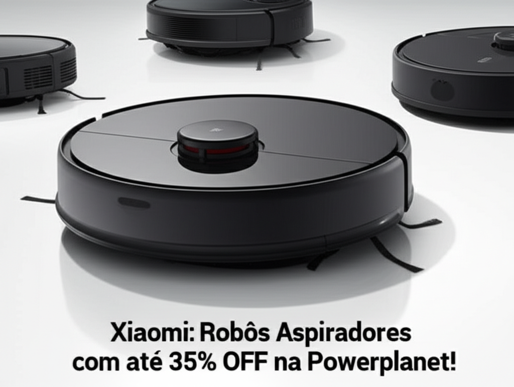 Xiaomi: Robôs Aspiradores com até 35% OFF na Powerplanet! 1 xiaomi robos aspiradores desconto powerplanet