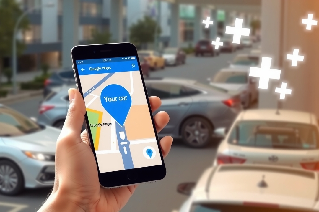 google maps recurso estacionamento automatico