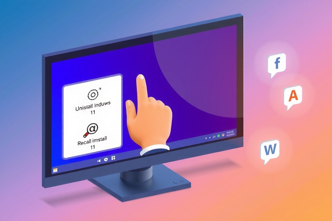 usuario cria metodo desinstalar copilot recall windows 11