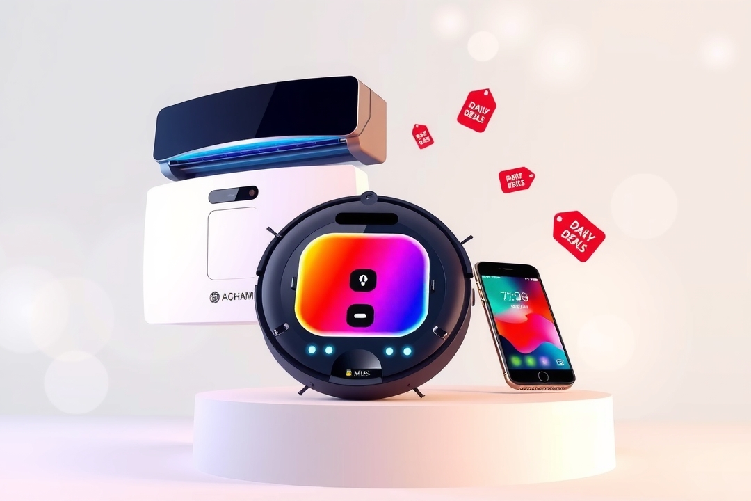 ofertas do dia ar condicionado robo aspirador smartphones destaque