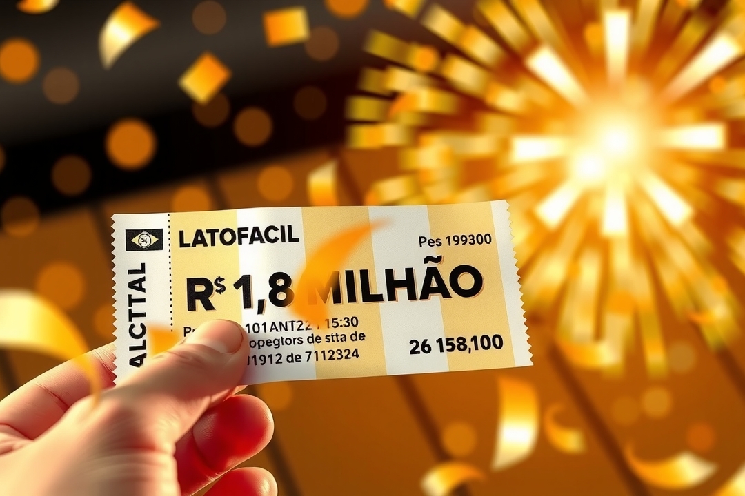 Aposta Única de SP Leva Sozinha R$ 1,8 Milhão na Lotofácil! 1 aposta unica sp acerta lotofacil r 1 8 milhao