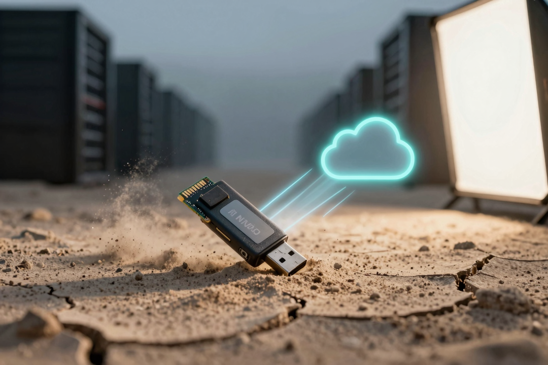 USB em Declínio: SSDs e Nuvem Lideram Substituição em 2026