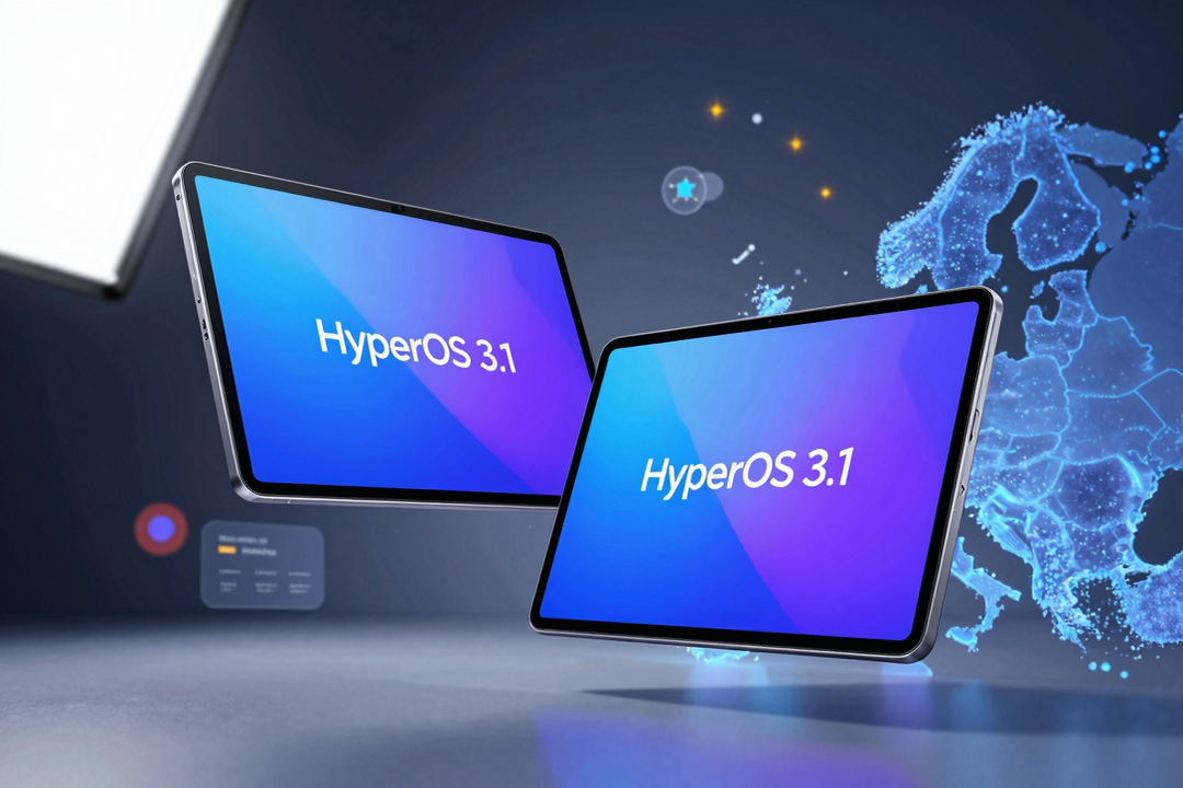 HyperOS 3.1 Chega à Europa para POCO Pad e Redmi Pad Pro