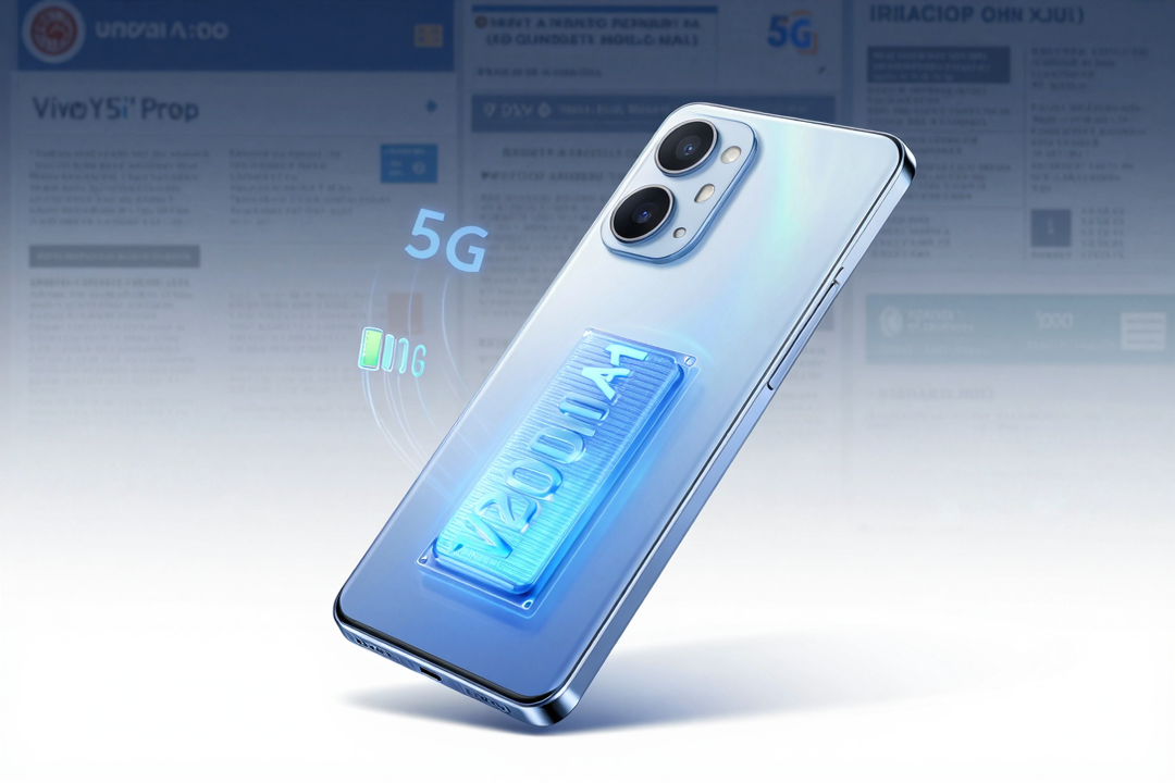 Vivo Y51 Pro 5G: Bateria Gigante de 7200mAh e Dimensity 7360 Vazados na Índia