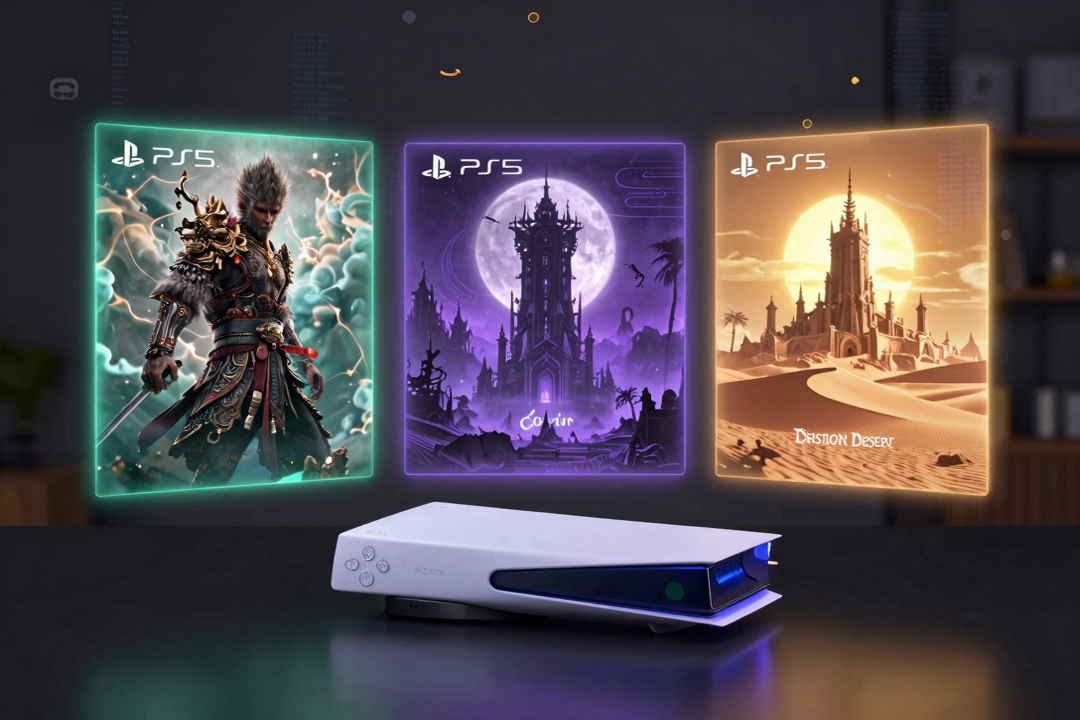 Amazon Promove Grandes Títulos PS5: Black Myth, Clair Obscur e Crimson Desert