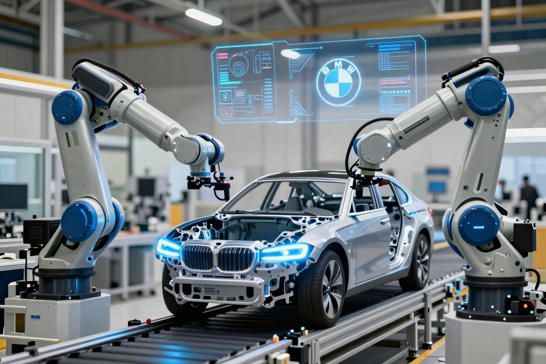 bmw inova robos humanoides comecam a montar carros na europa