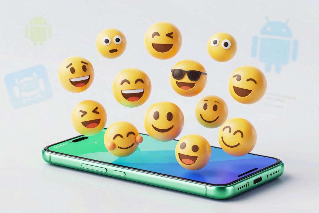 Google Lança 4.000 Emojis 3D para Android 17, Modelados à Mão