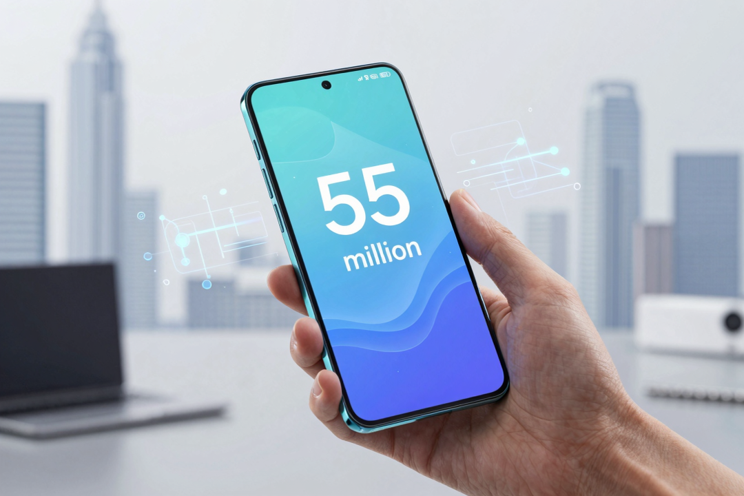 HarmonyOS da Huawei Bate Novo Recorde com 55 Milhões de Usuários em Smartphones
