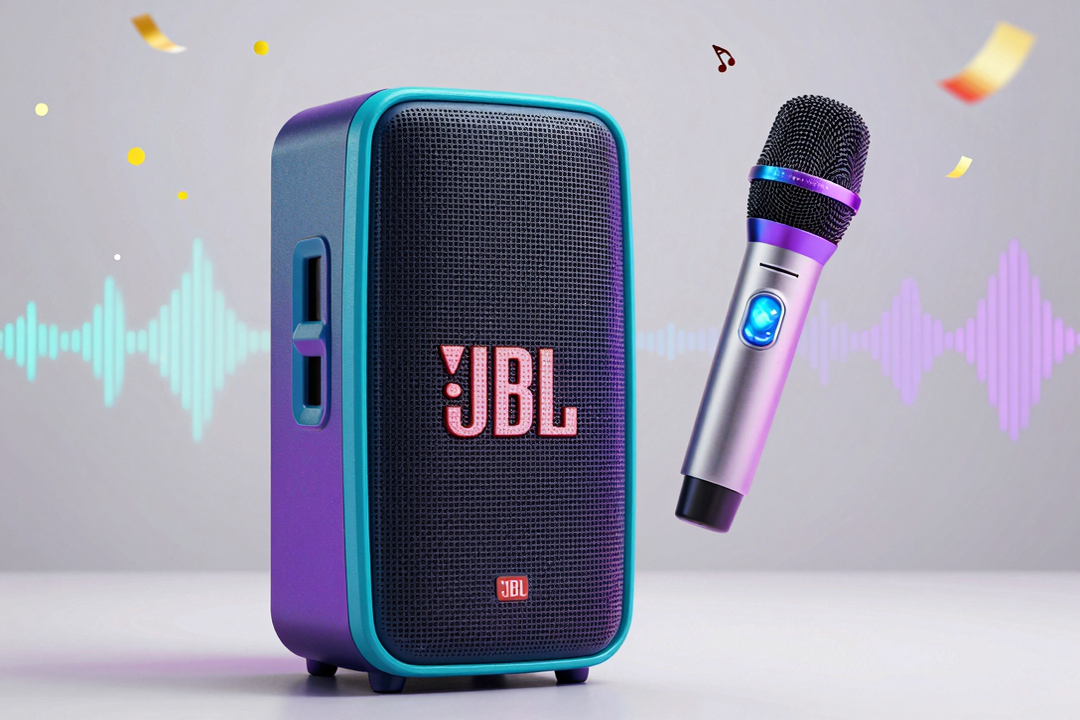 JBL Easysing Mics: IA Transforma Caixas PartyBox em Karaokê Profissional