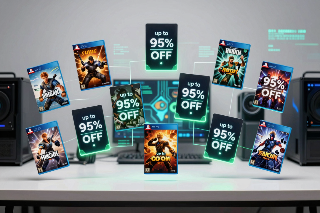 Jogos de PC em oferta: Até 95% de desconto por tempo limitado